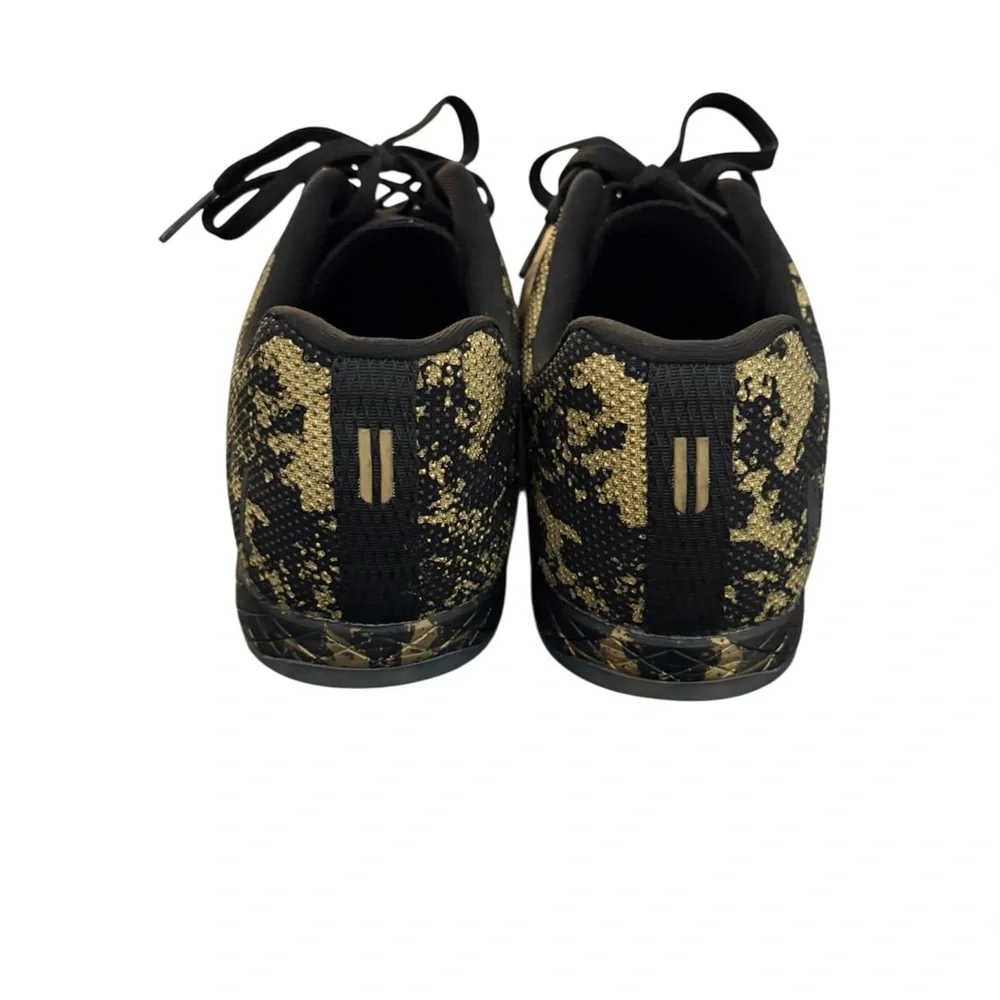 NOBULL Men's Pride Trainer Weightlifting Gym Shoe Sneaker Black Gold Splatter 13 - Picture 5 of 9